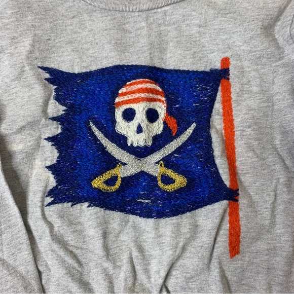 Mini Boden Pirate Ship Flag Long Sleeve T-Shirt - Picture 2 of 5